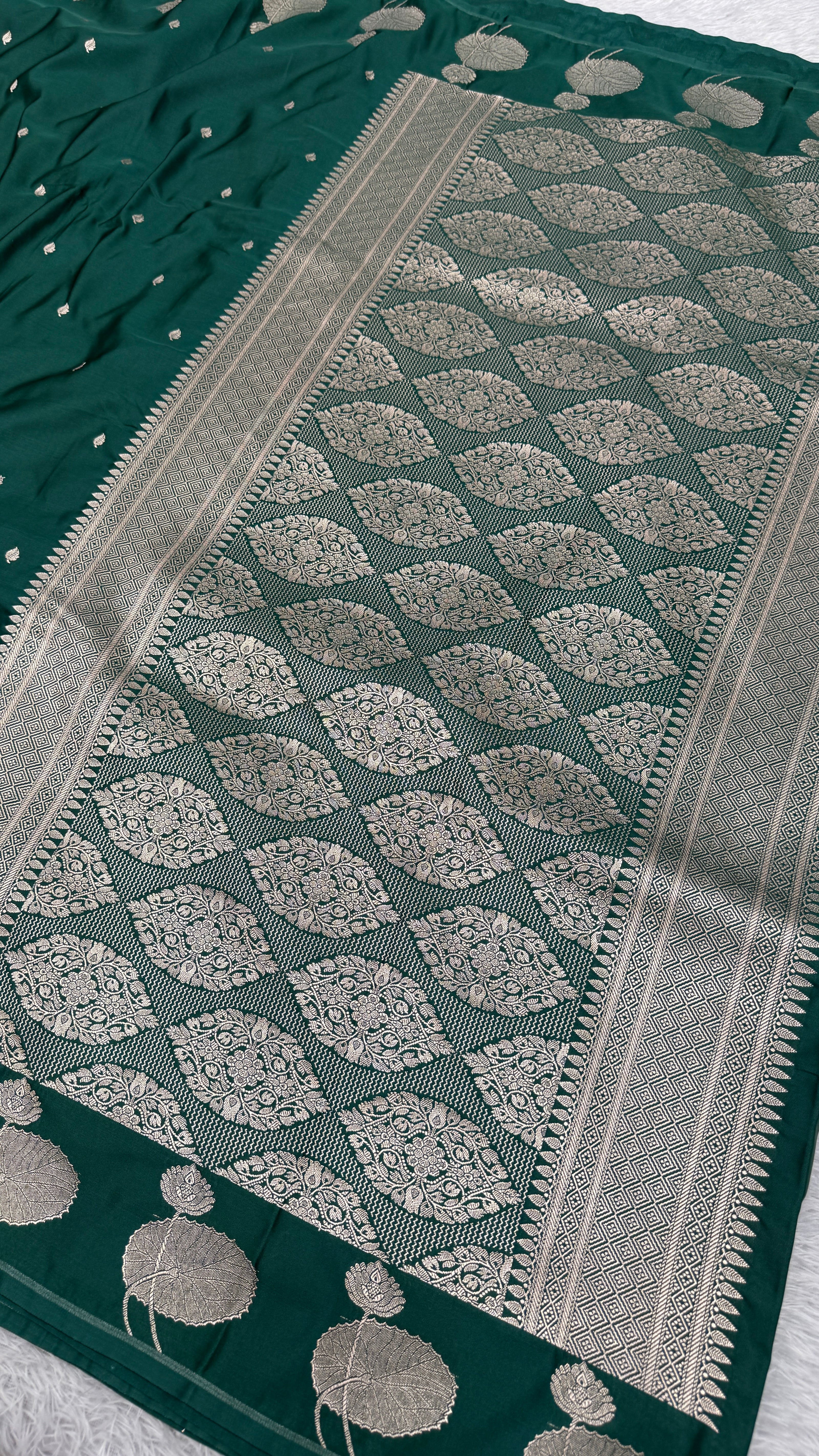 BANARASI MASHRU KATAN SILK SAREE HN202