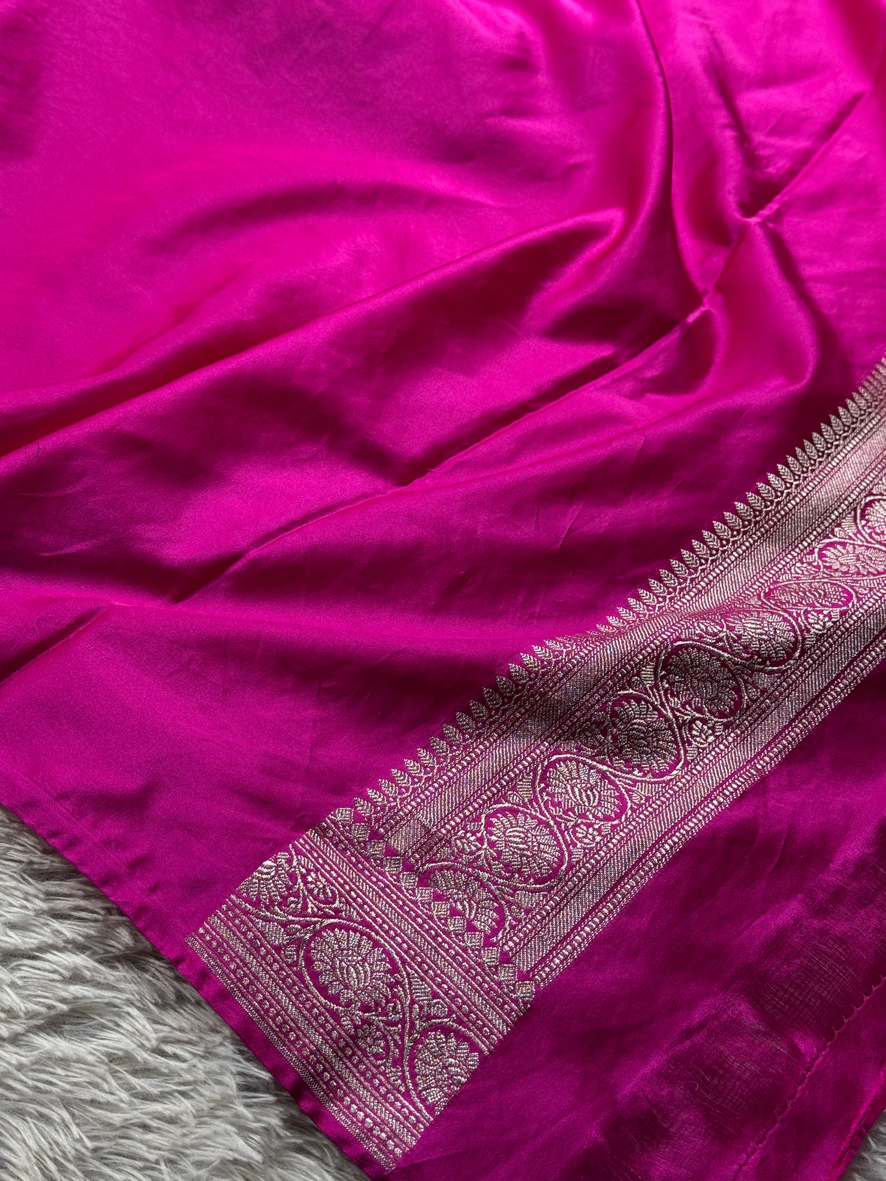 BANARASI MASHRU KATAN SILK SAREE HN575