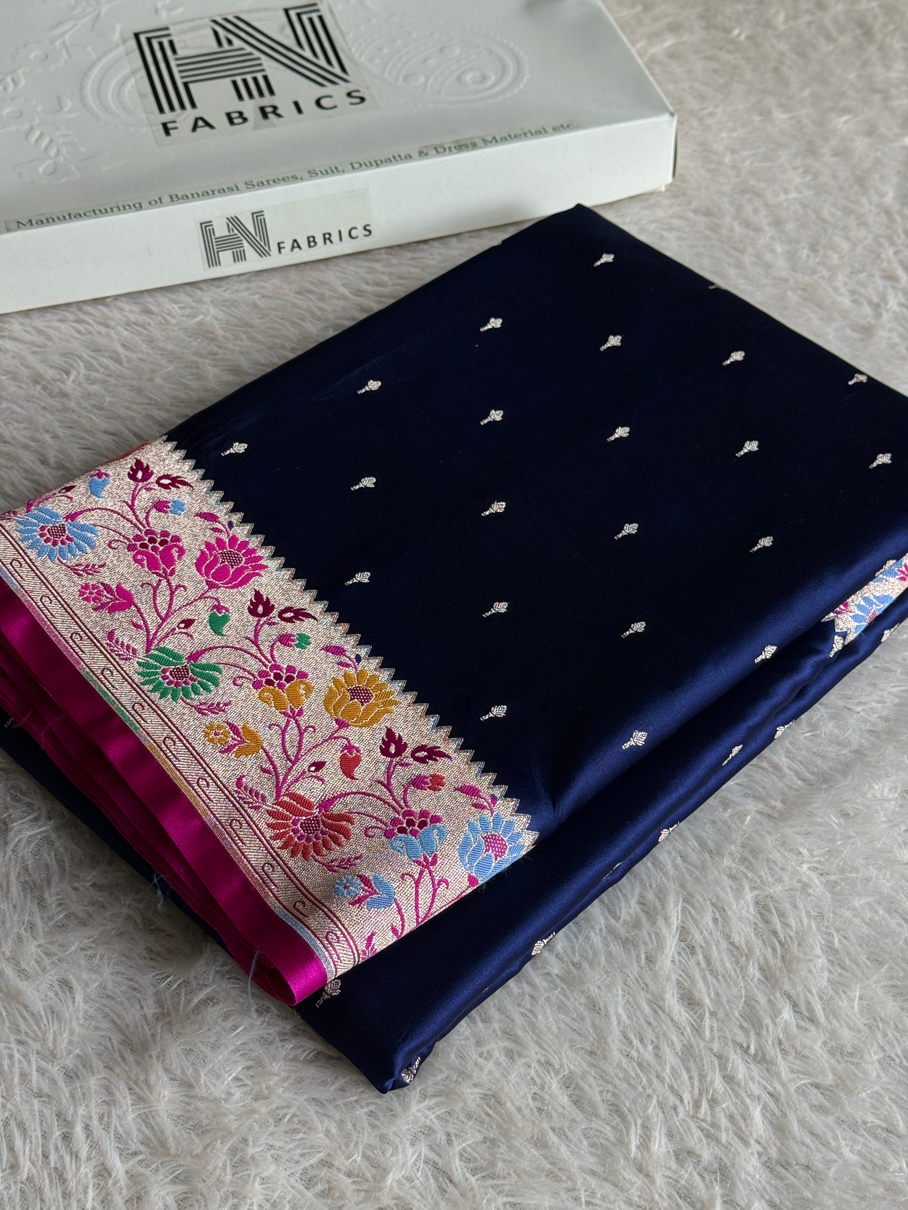 BANARASI MASHRU KATAN SILK SAREE MK031