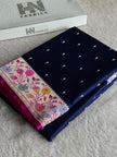 BANARASI MASHRU KATAN SILK SAREE MK031