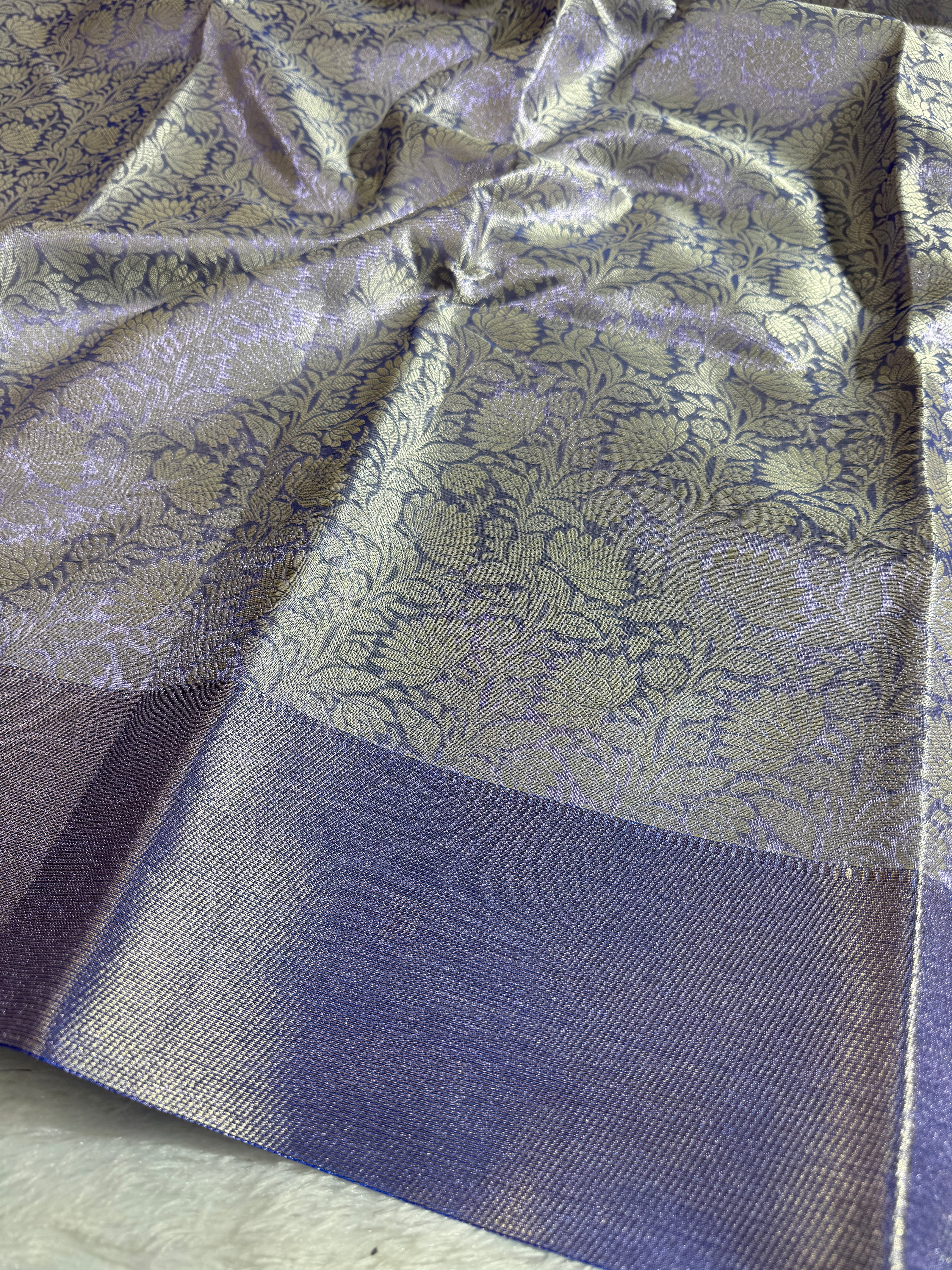 BANARASI TISSUE TANCHUI SILK SAREE TS102