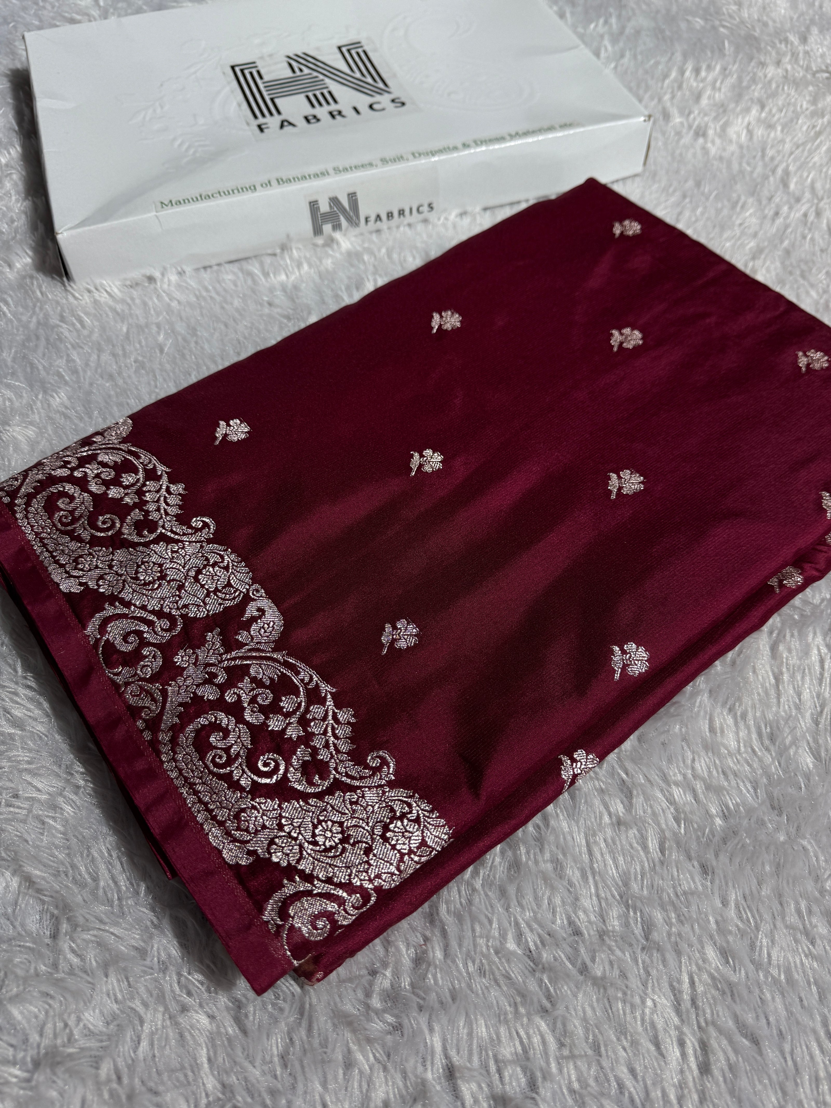 BANARASI MASHRU KATAN SILK SAREE HN123