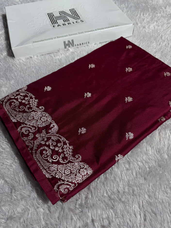 BANARASI MASHRU KATAN SILK SAREE HN123