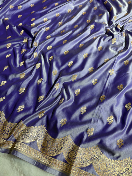 BANARASI MASHRU KATAN SILK SAREE HN522