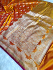 BANARASI MASHRU KATAN SILK SAREE HN528