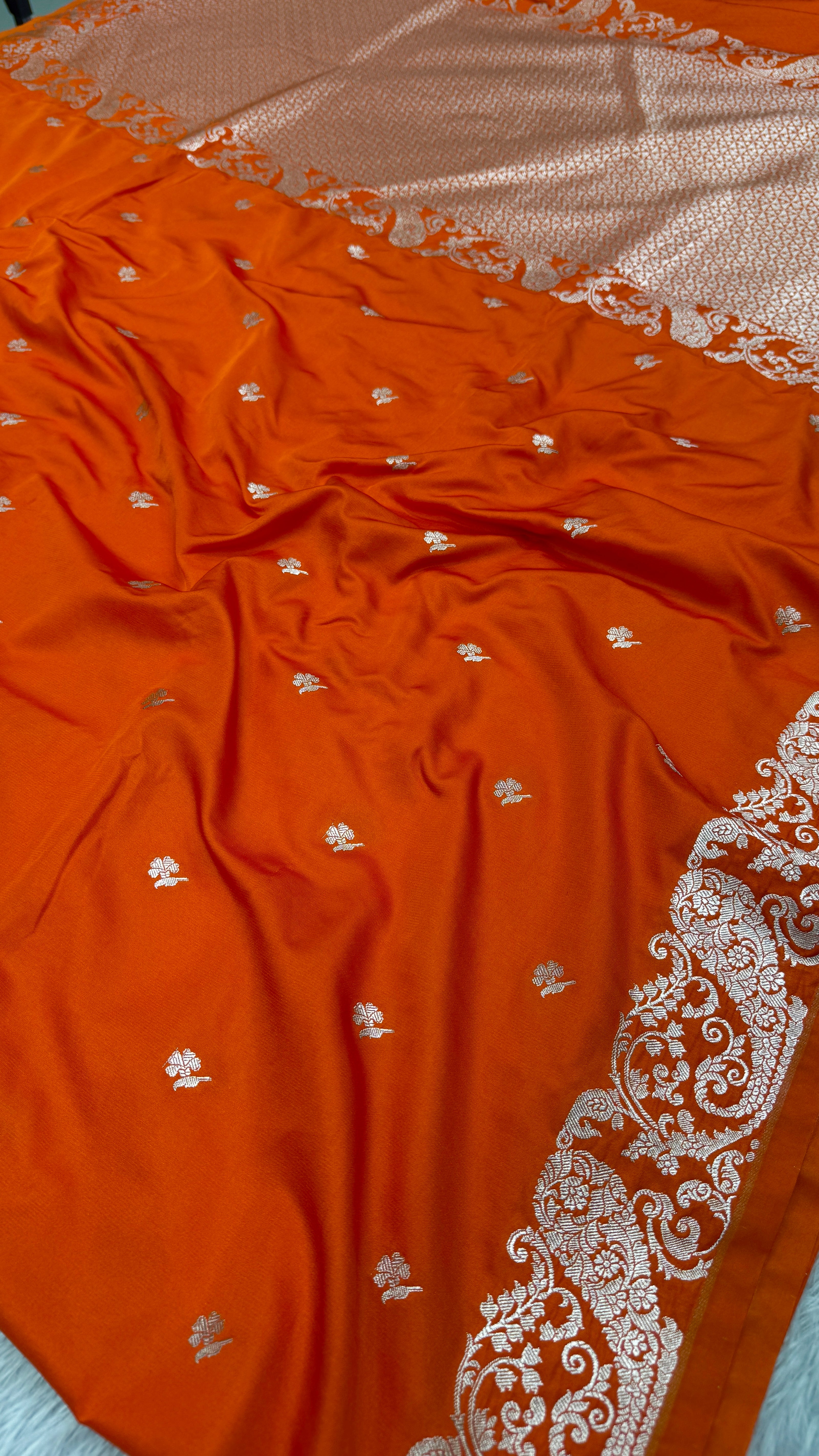BANARASI MASHRU KATAN SILK SAREE HN123