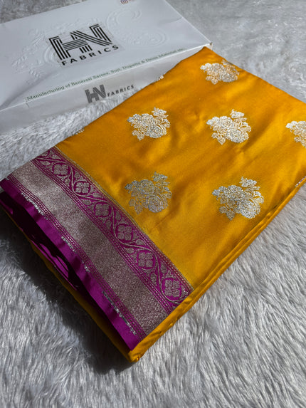 Banarasi Mashru Katan Silk Saree HN170