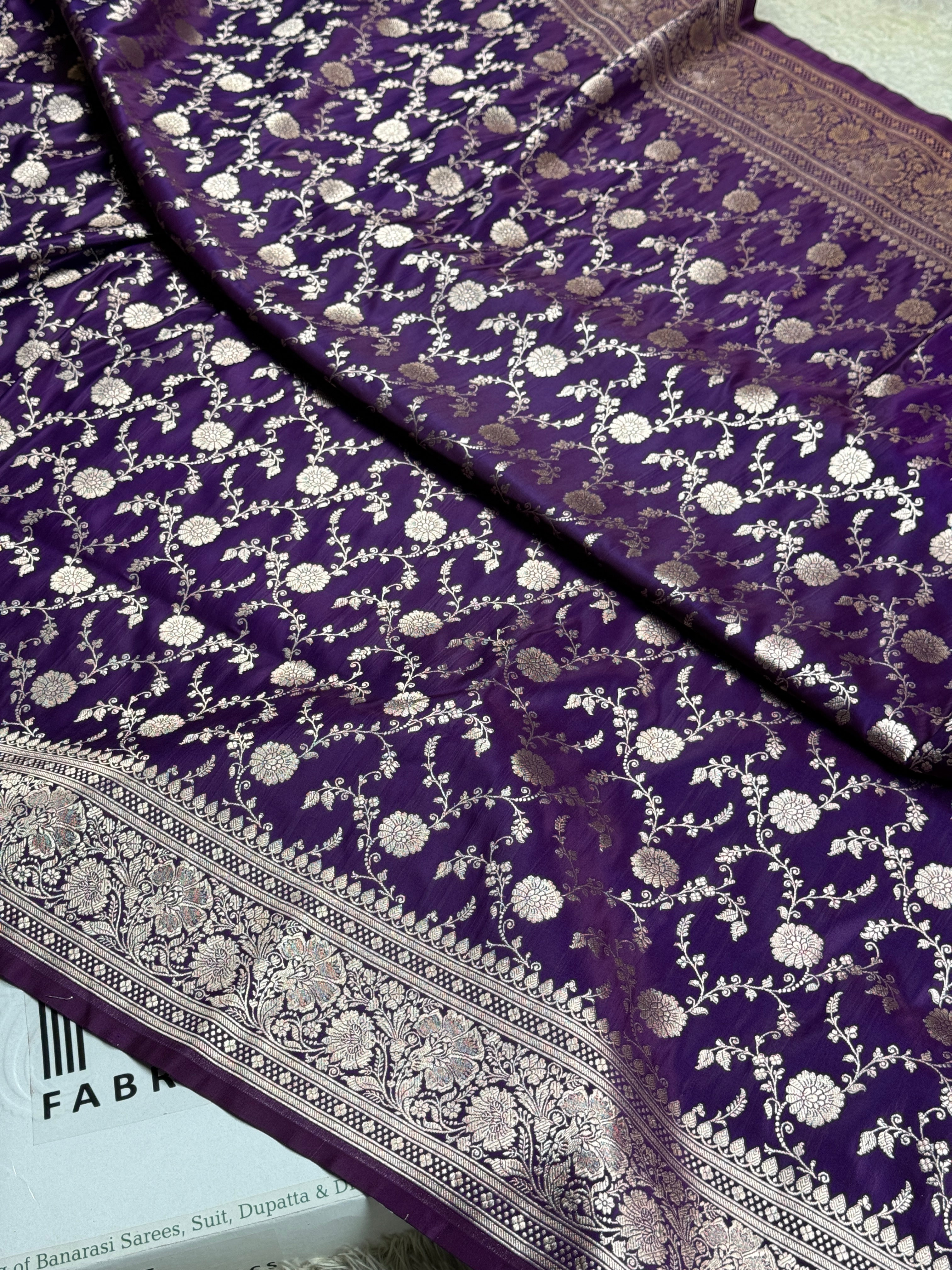 BANARASI MASHRU KATAN SILK SAREE HN950