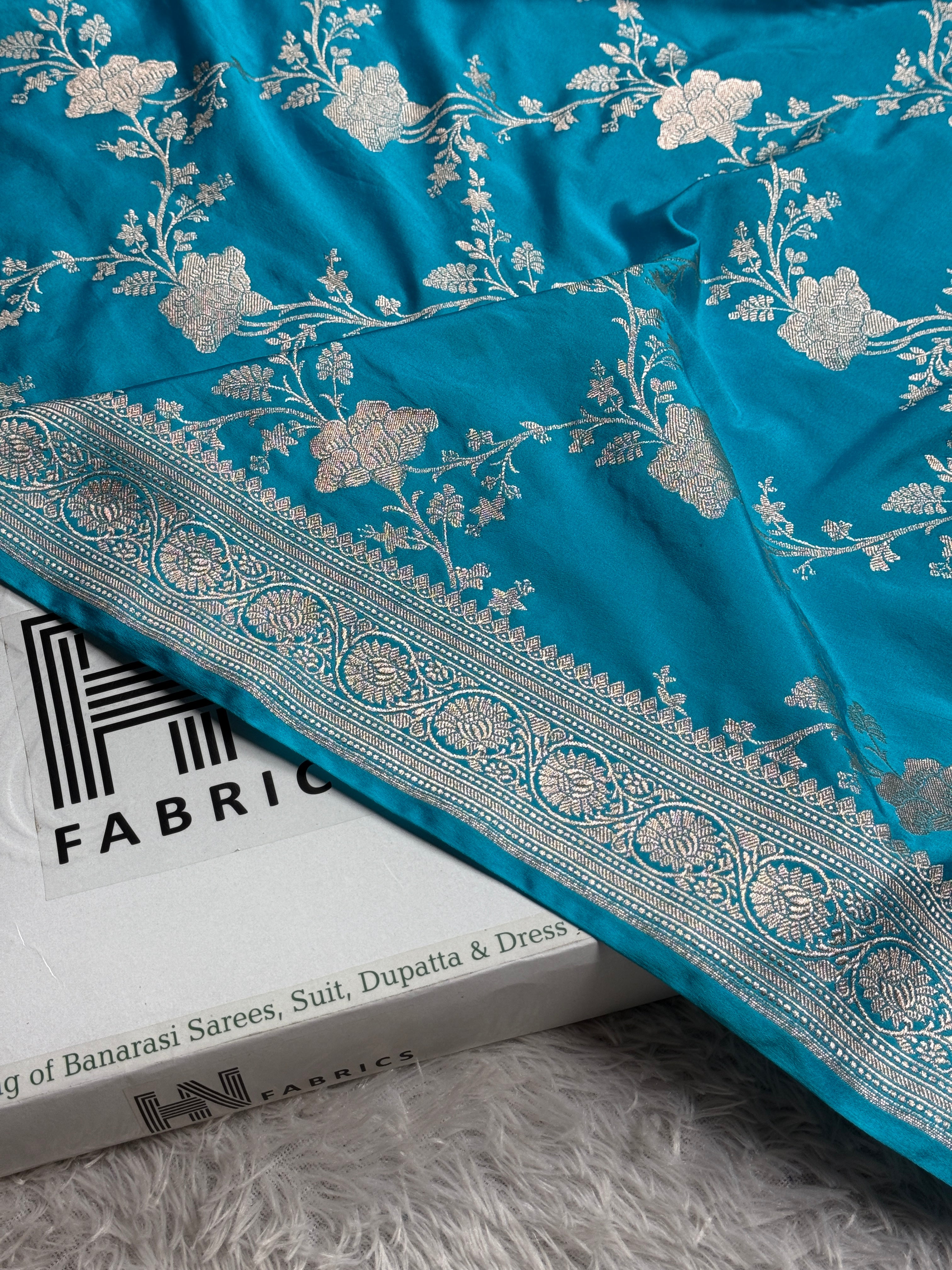 BANARASI MASHRU KATAN SILK SAREE HN575