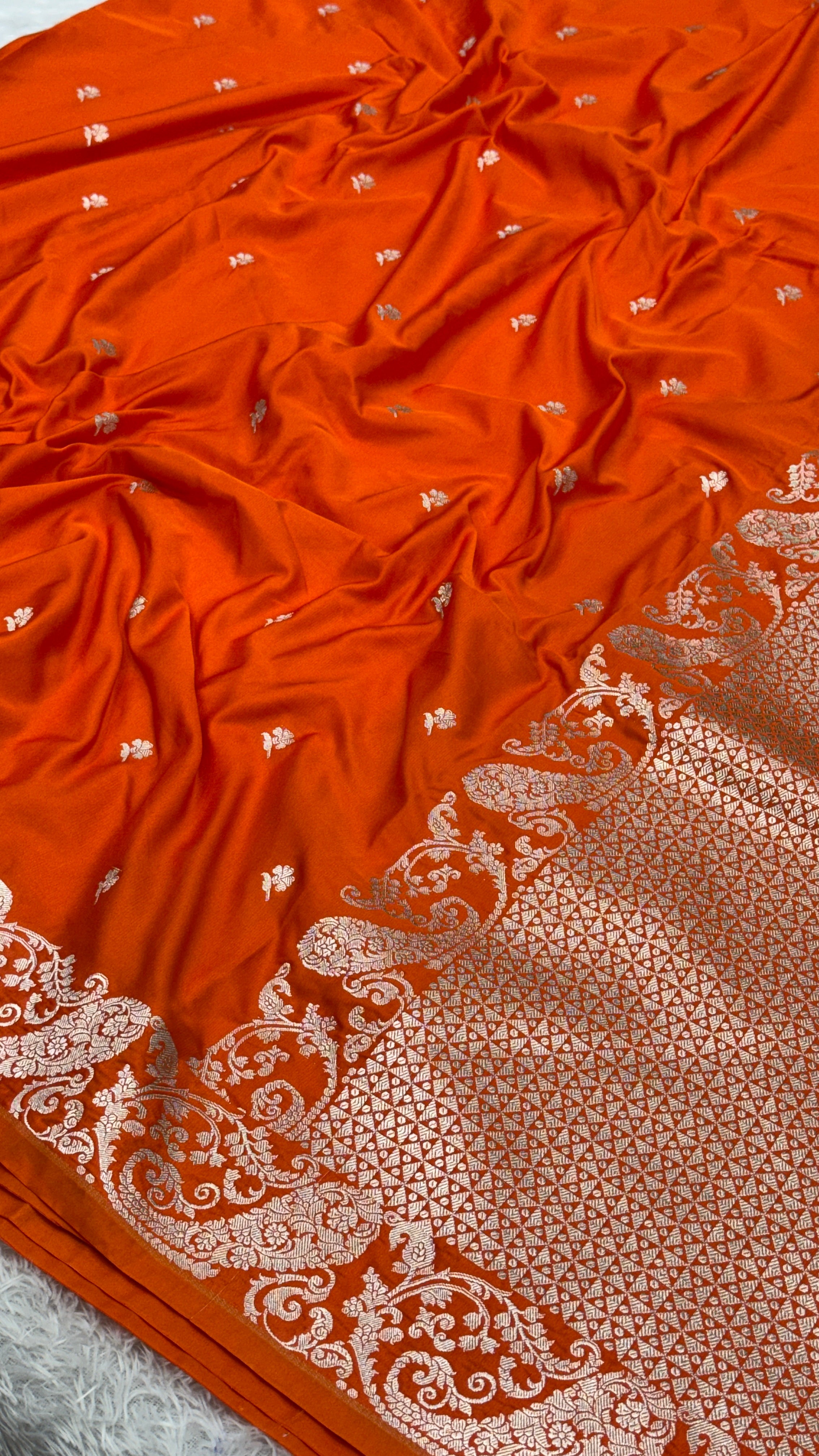 BANARASI MASHRU KATAN SILK SAREE HN123