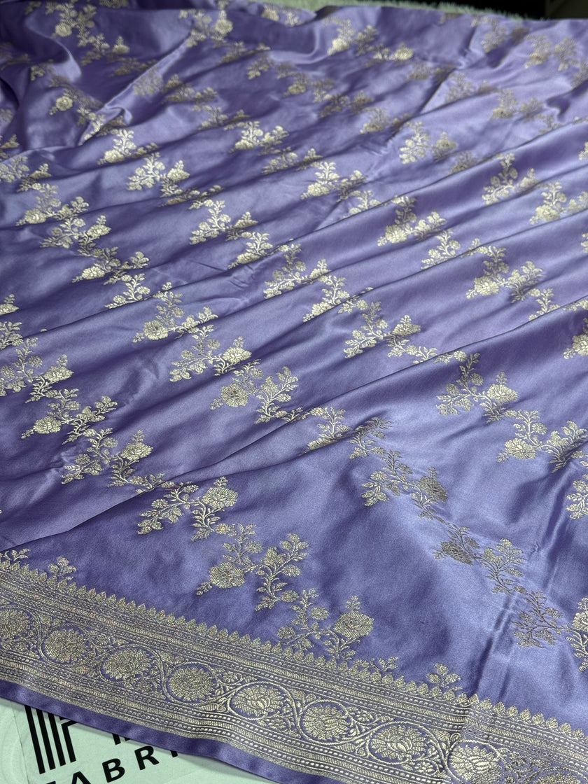 BANARASI MASHRU KATAN SILK SAREE HN580
