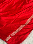 BANARASI MASHRU KATAN SILK SAREE MK037