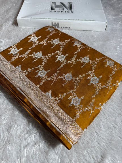 BANARASI MASHRU KATAN SILK SAREE HN510