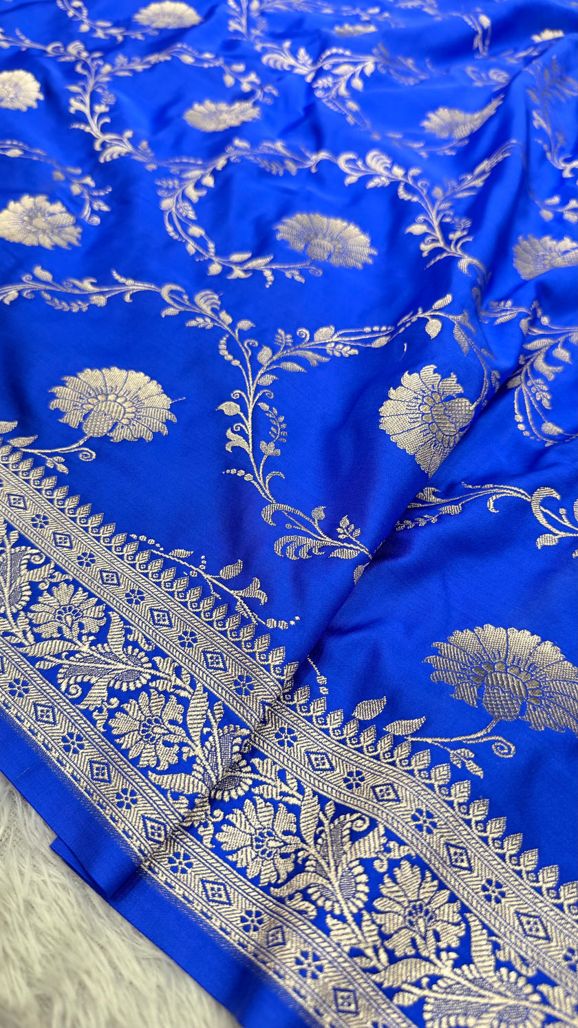 BANARASI MASHRU KATAN SILK SAREE HN390