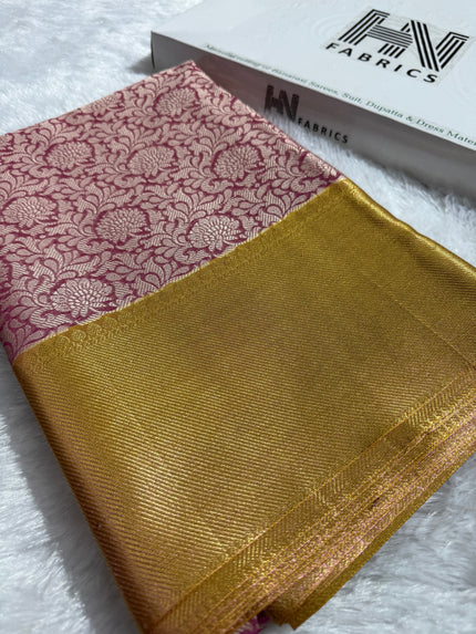 BANARASI TISSUE TANCHUI SILK SAREE TS103