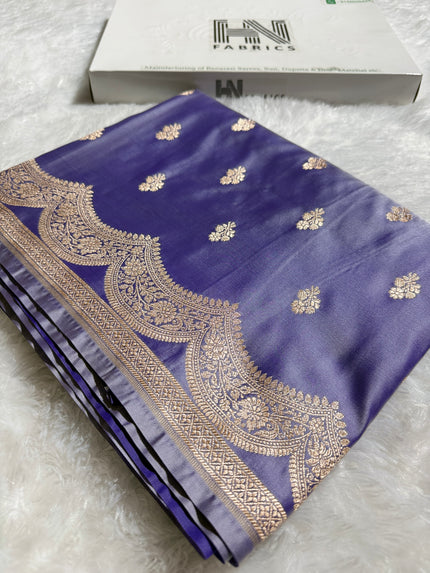 BANARASI MASHRU KATAN SILK SAREE HN522