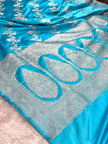 BANARASI MASHRU KATAN SILK SAREE HN580