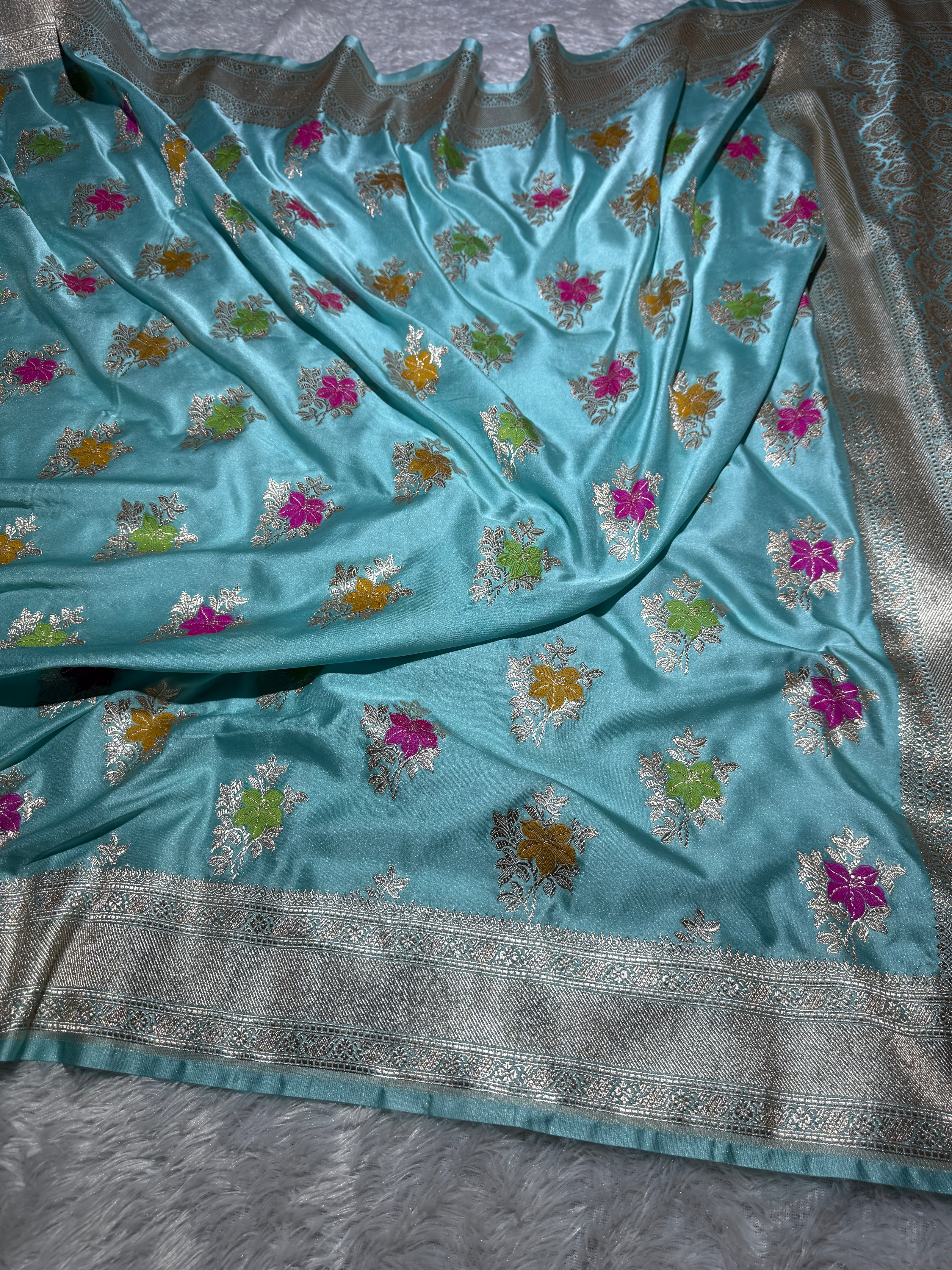 Banarasi Mashru Katan Silk Saree hn150