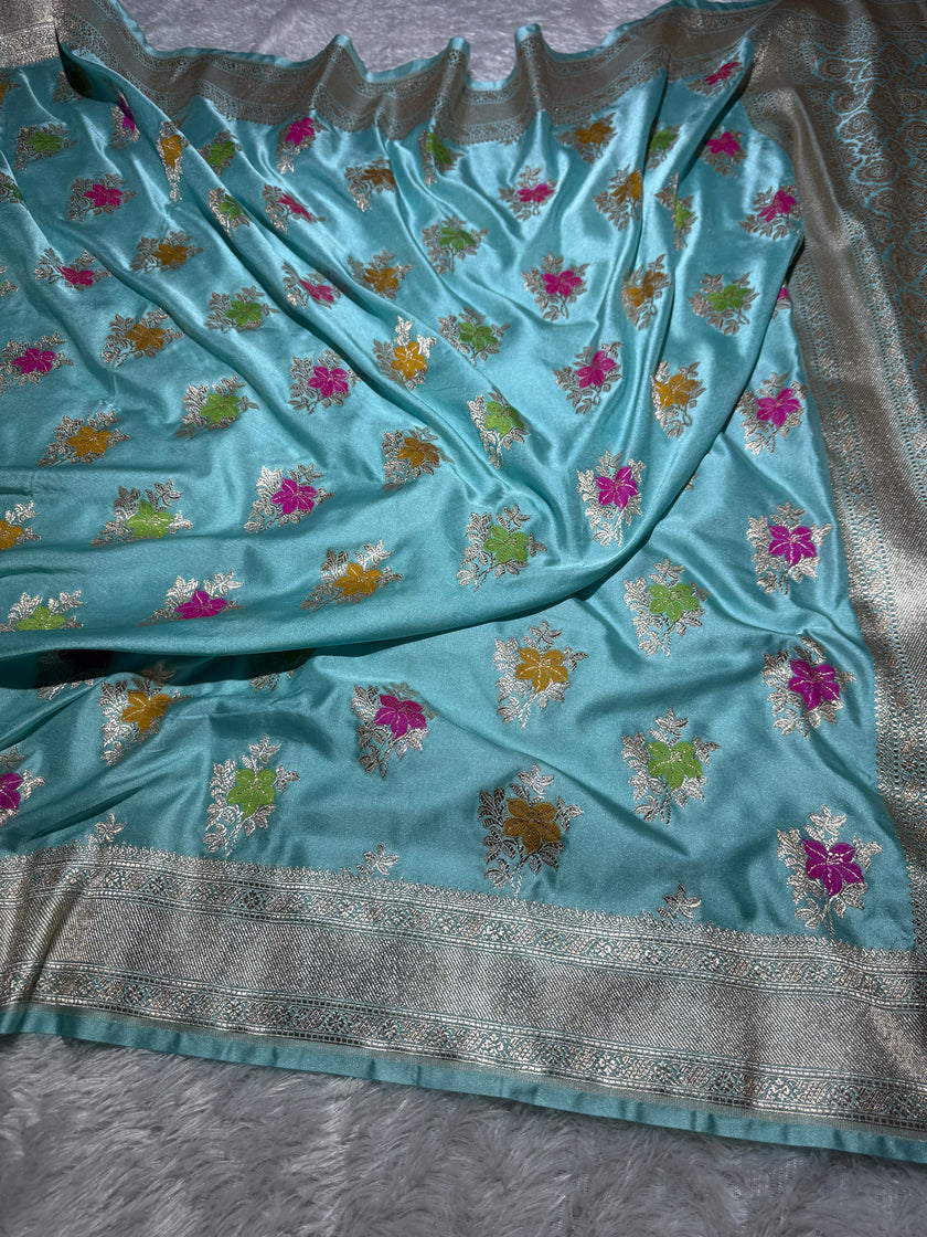Banarasi Mashru Katan Silk Saree hn150