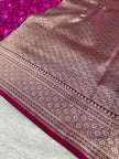 BANARASI MASHRU KATAN SILK SAREE HN531