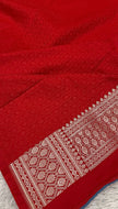 Banarasi Mashru Katan Silk Saree Tanchui Design HN300