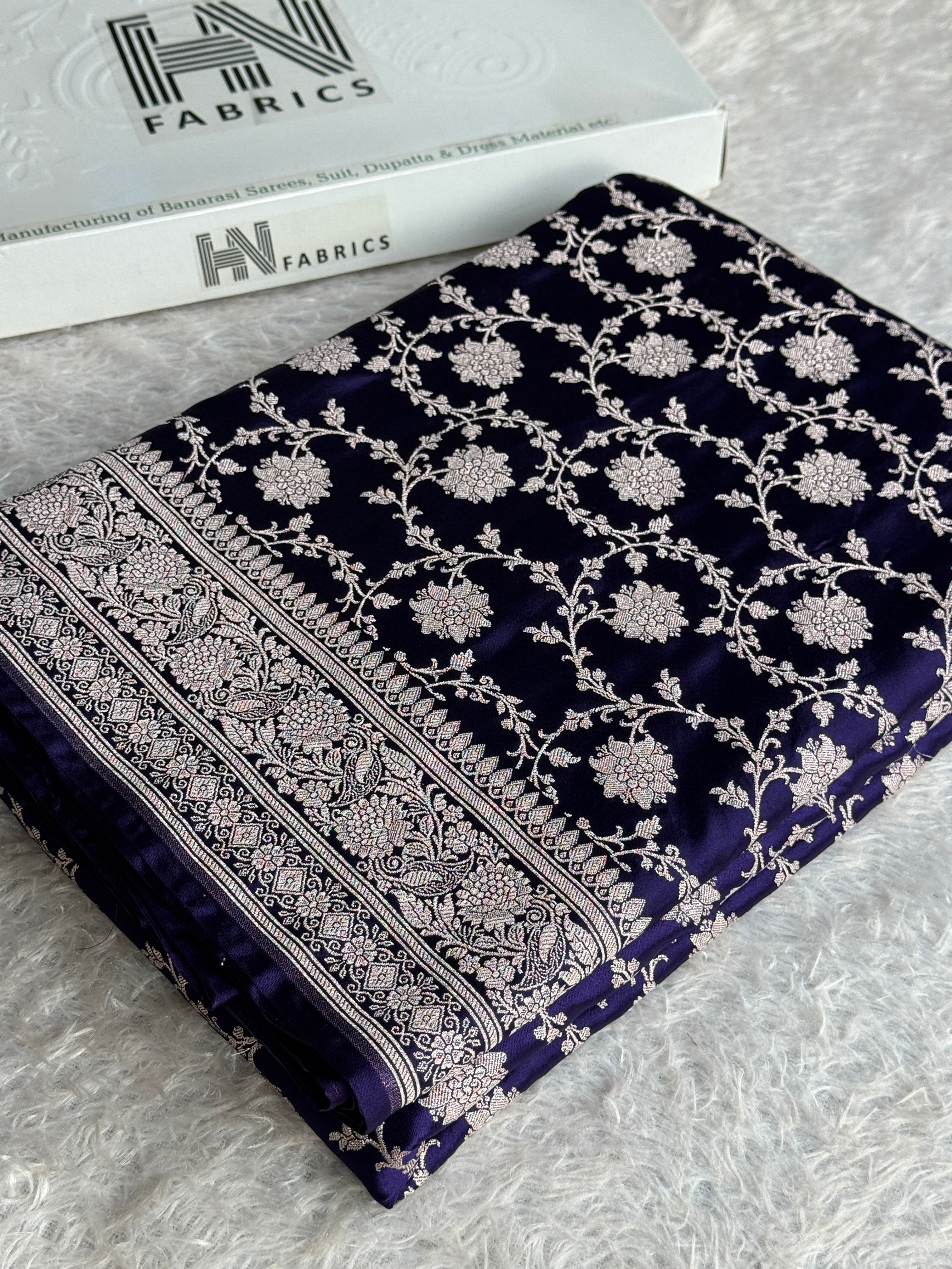 BANARASI MASHRU KATAN SILK SAREE MK066