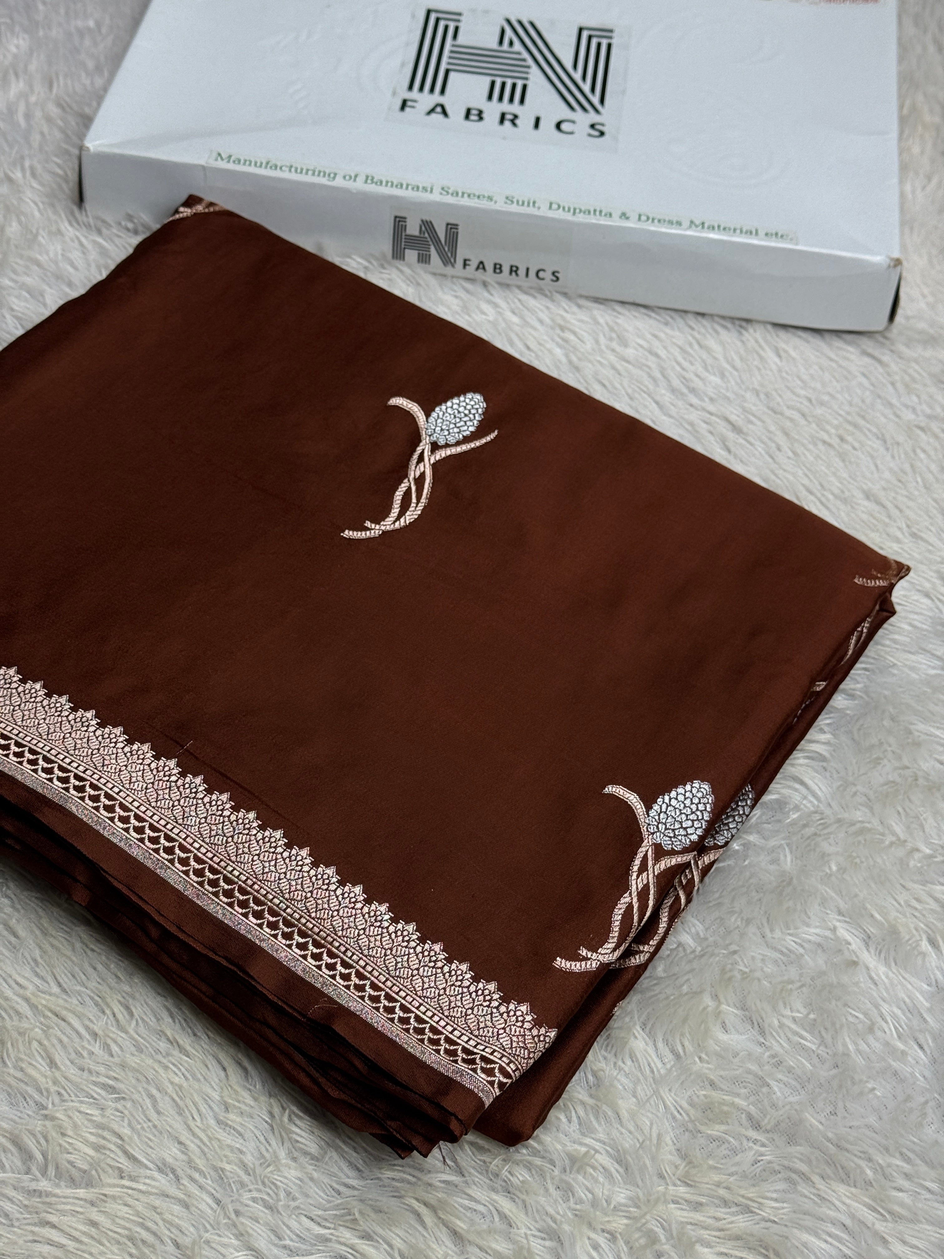 BANARASI MASHRU KATAN SILK SAREE HN710