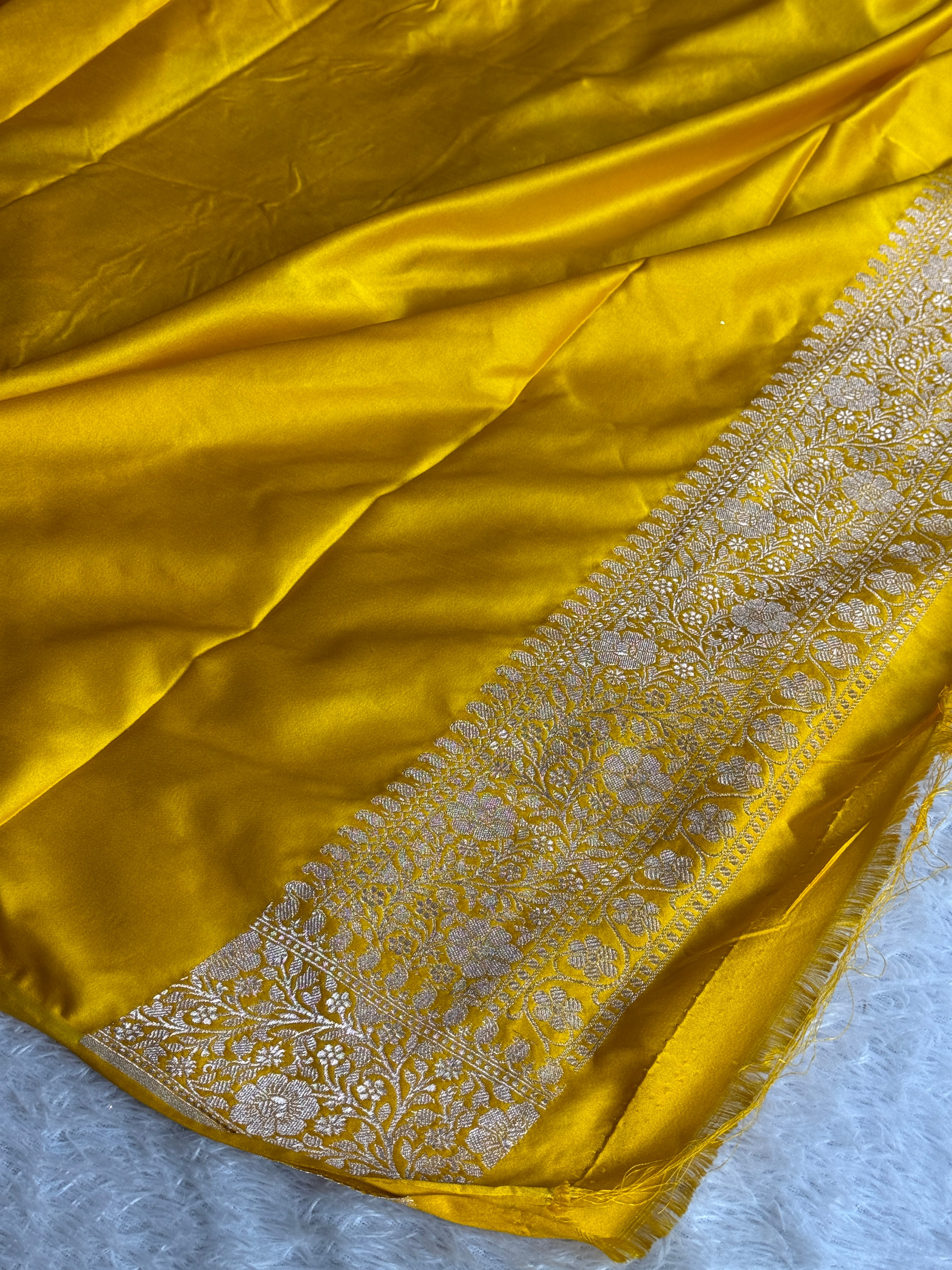BANARASI MASHRU KATAN SILK SAREE HN820