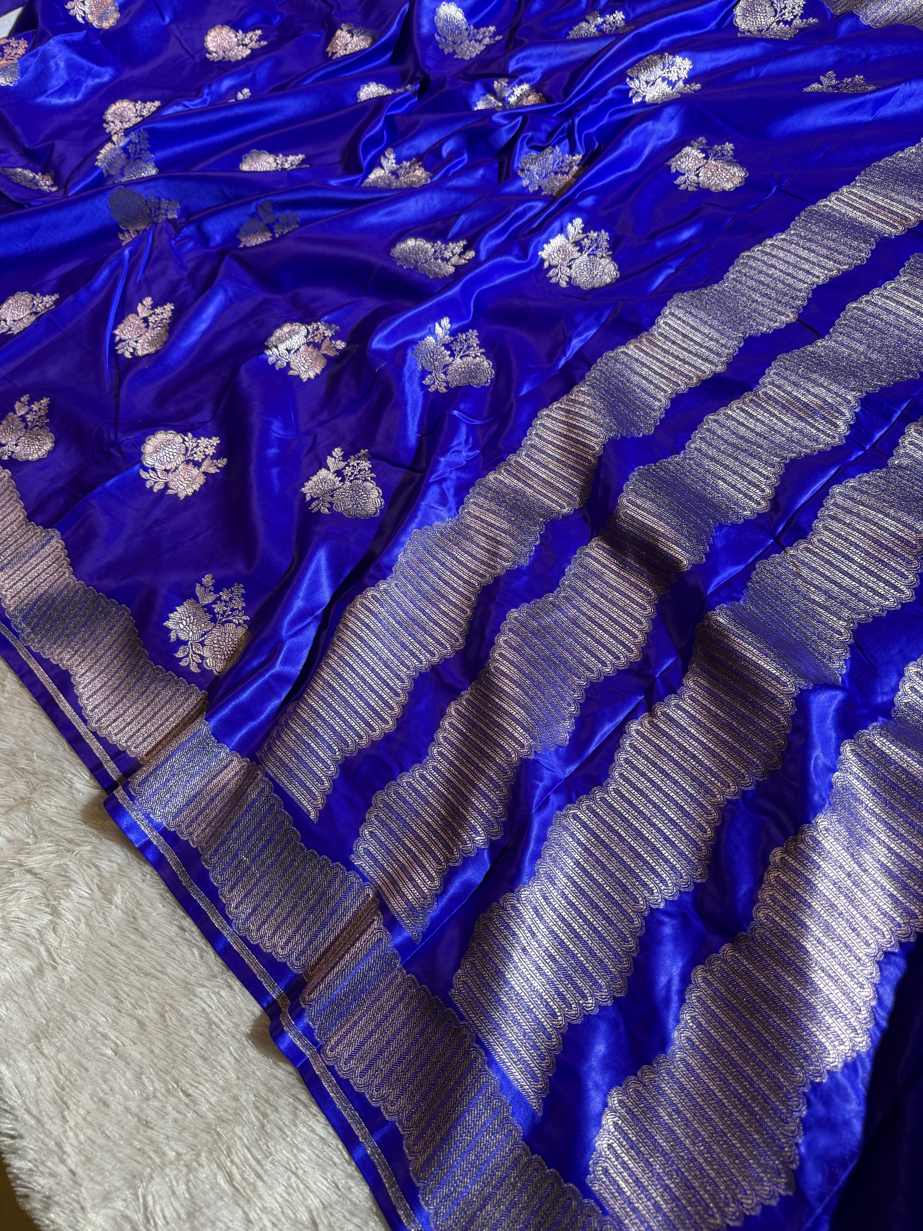 BANARASI MASHRU KATAN SILK SAREE HN501