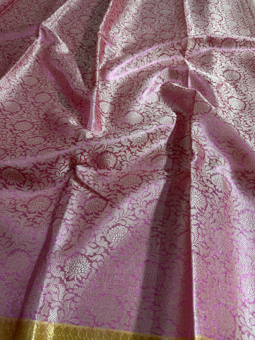 BANARASI TISSUE TANCHUI SILK SAREE TS103