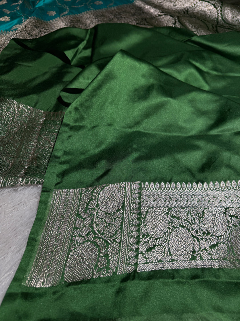 Banarasi Mashru Katan Silk Saree HN112