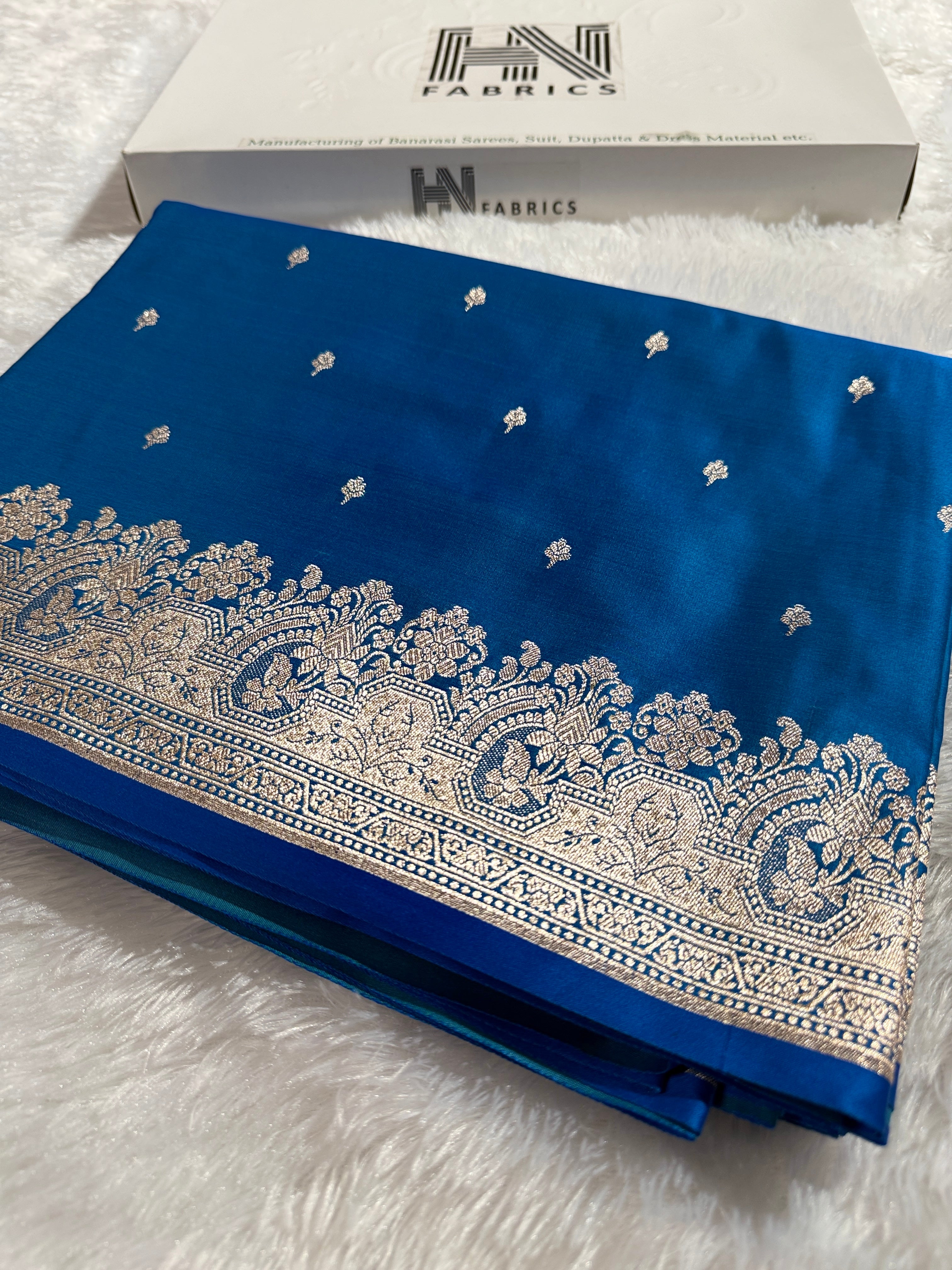 BANARASI MASHRU KATAN SILK SAREE HN537