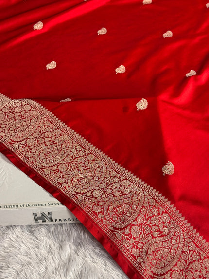 BANARASI MASHRU KATAN SILK SAREE MK041