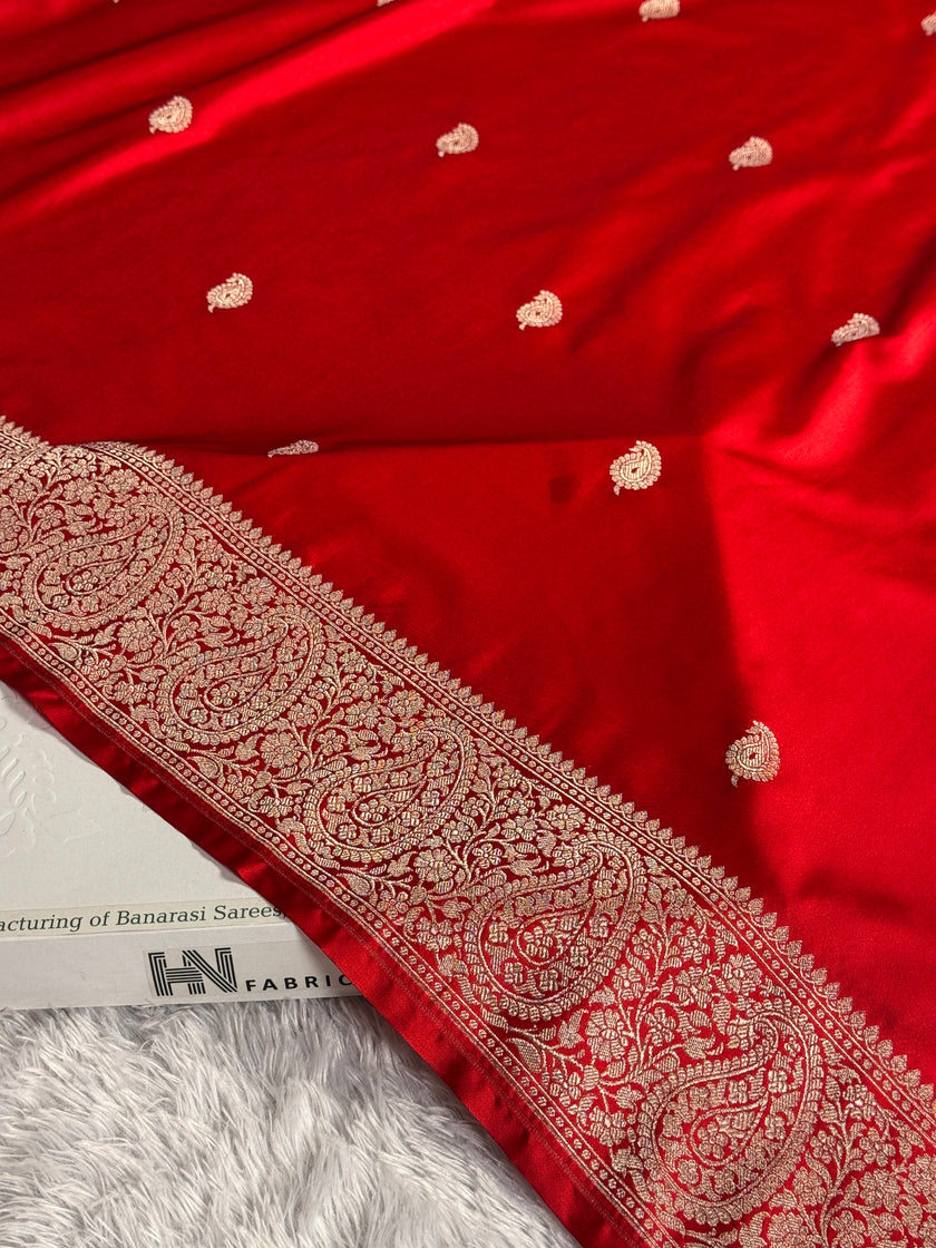 BANARASI MASHRU KATAN SILK SAREE MK041