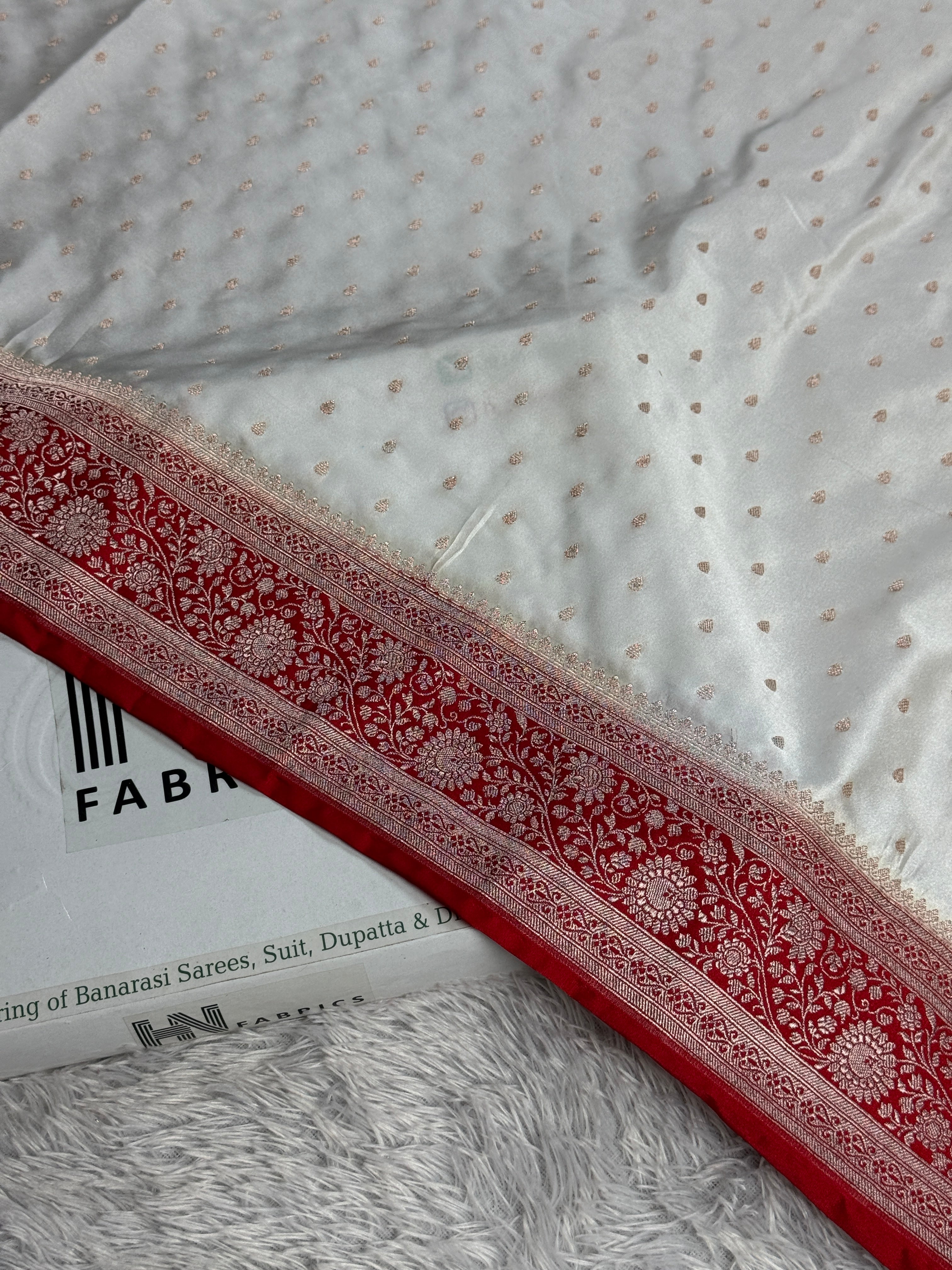 BANARASI MASHRU KATAN SILK SAREE HN820