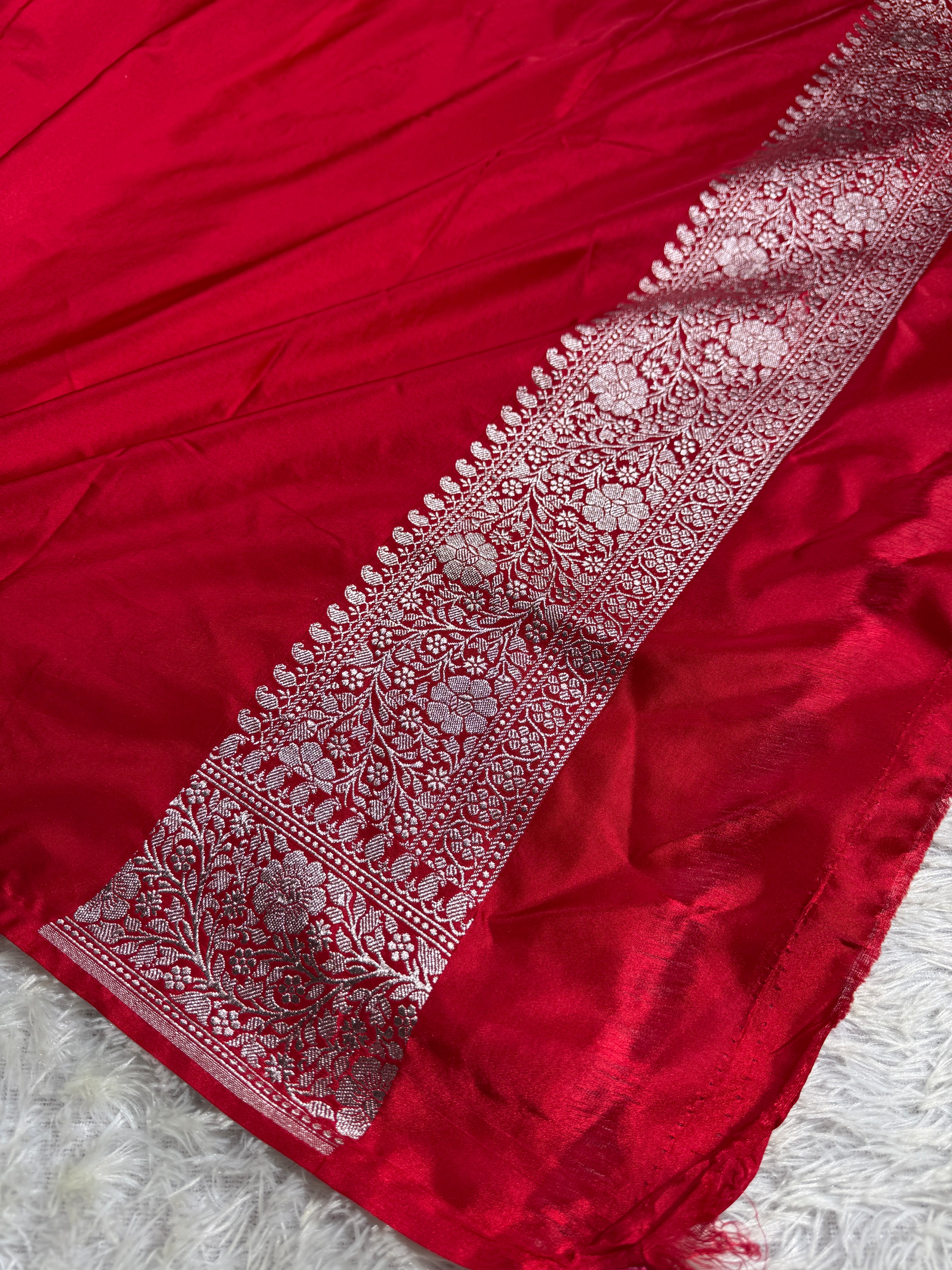 BANARASI MASHRU KATAN SILK SAREE HN820