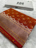 BANARASI MASHRU KATAN SILK SAREE HN535