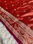 BANARASI MASHRU KATAN SILK SAREE HN529