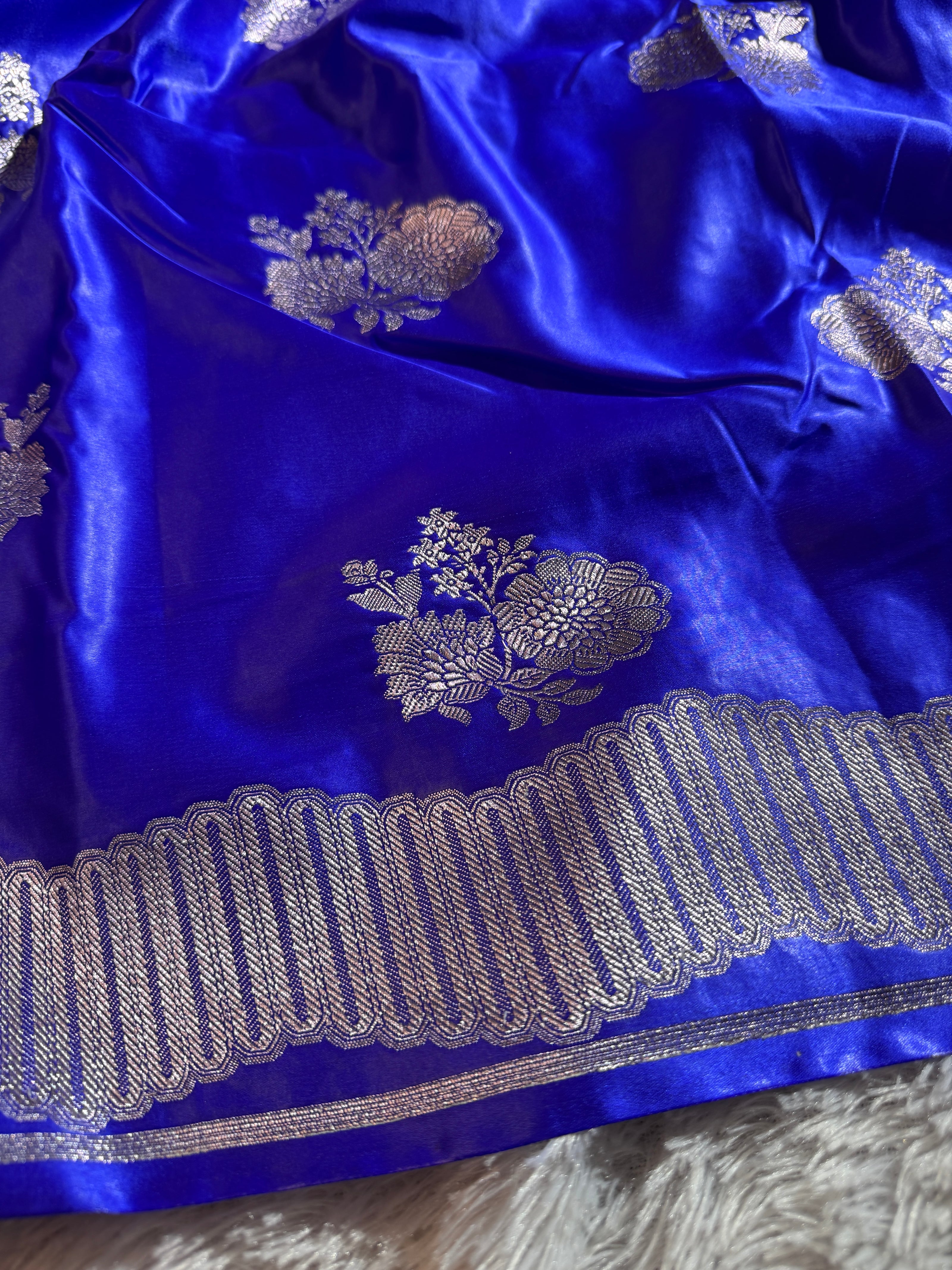BANARASI MASHRU KATAN SILK SAREE HN501