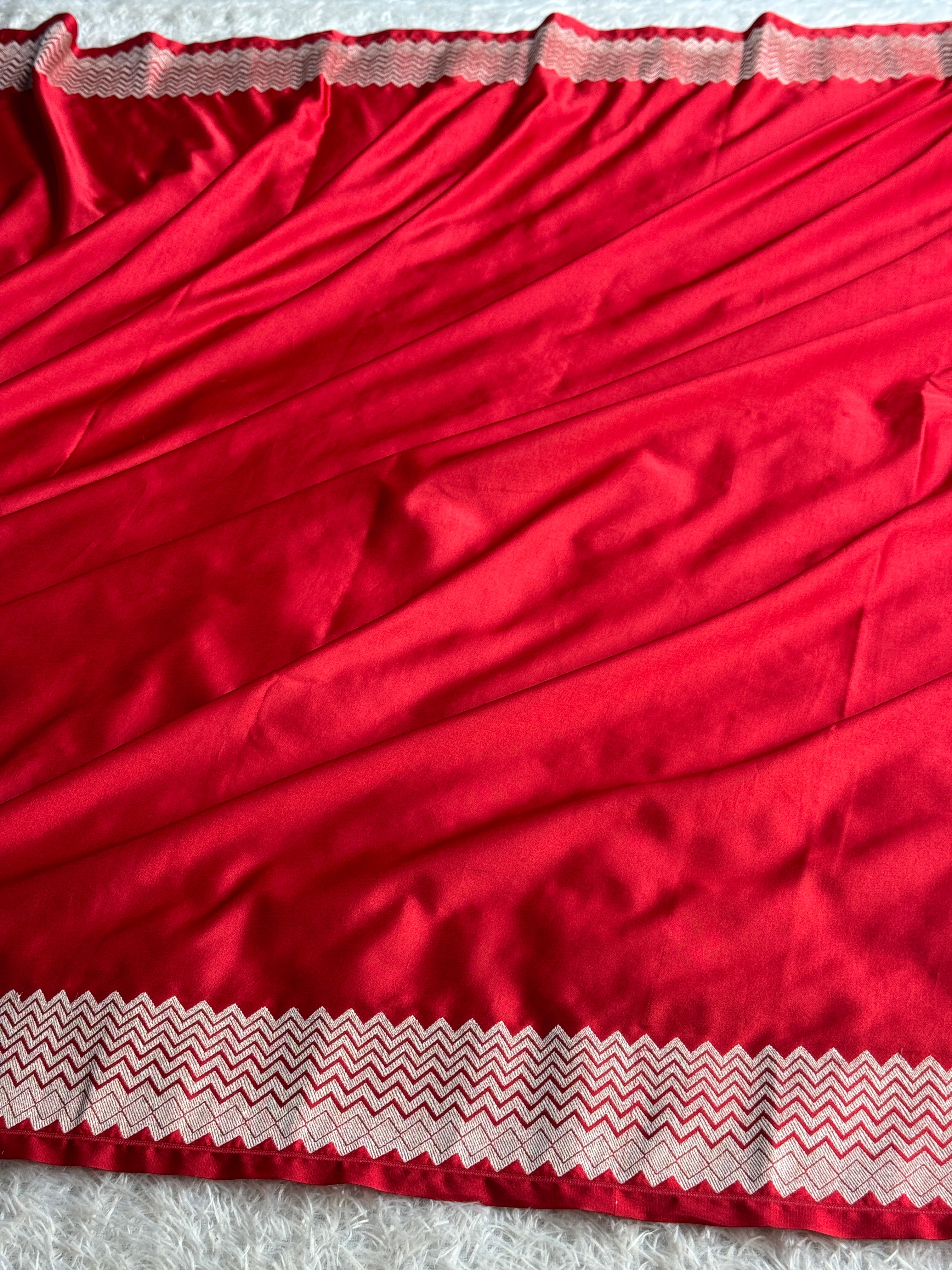BANARASI MASHRU KATAN SILK SAREE MK051
