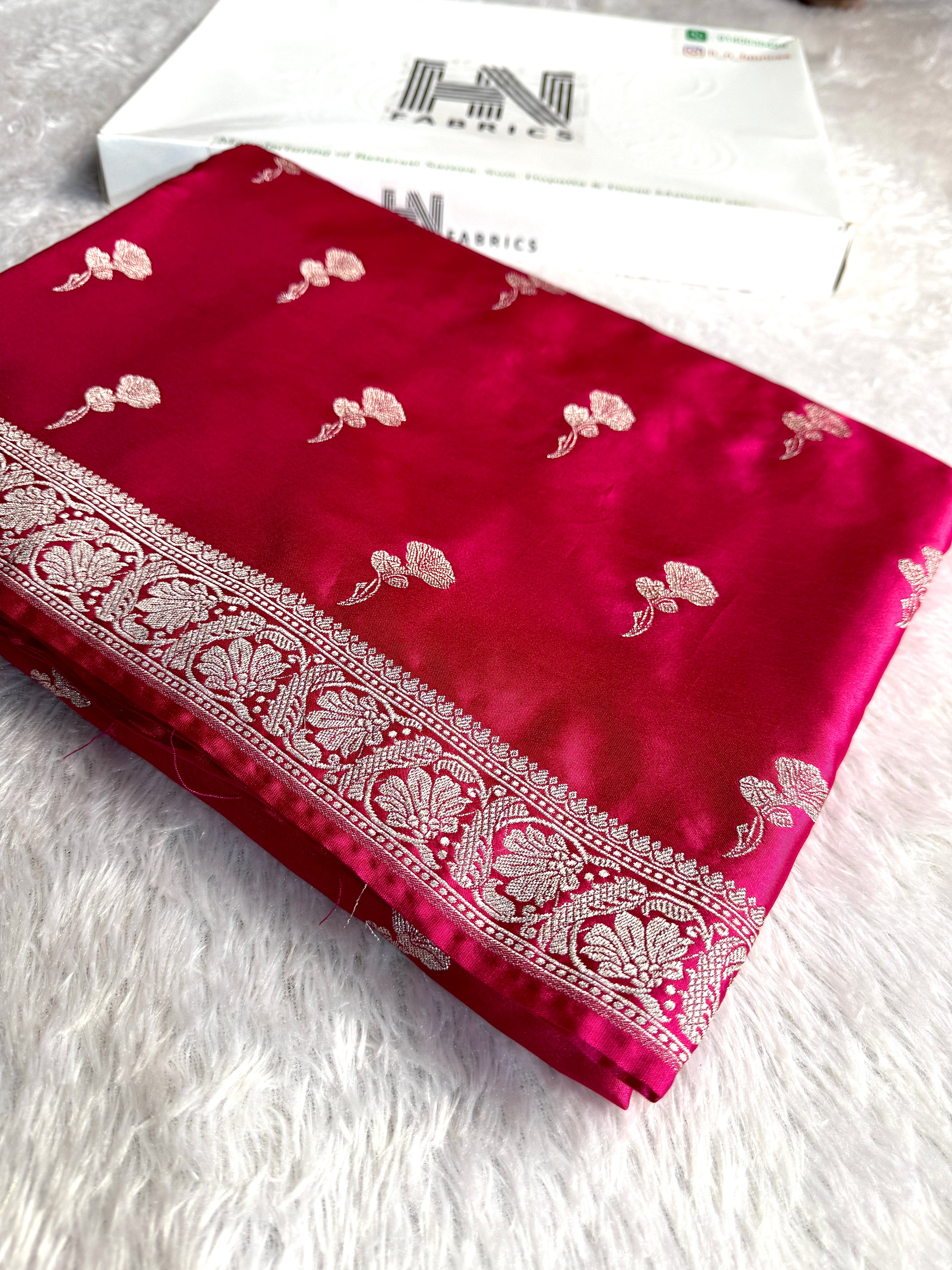 BANARASI MASHRU KATAN SILK SAREE HN555