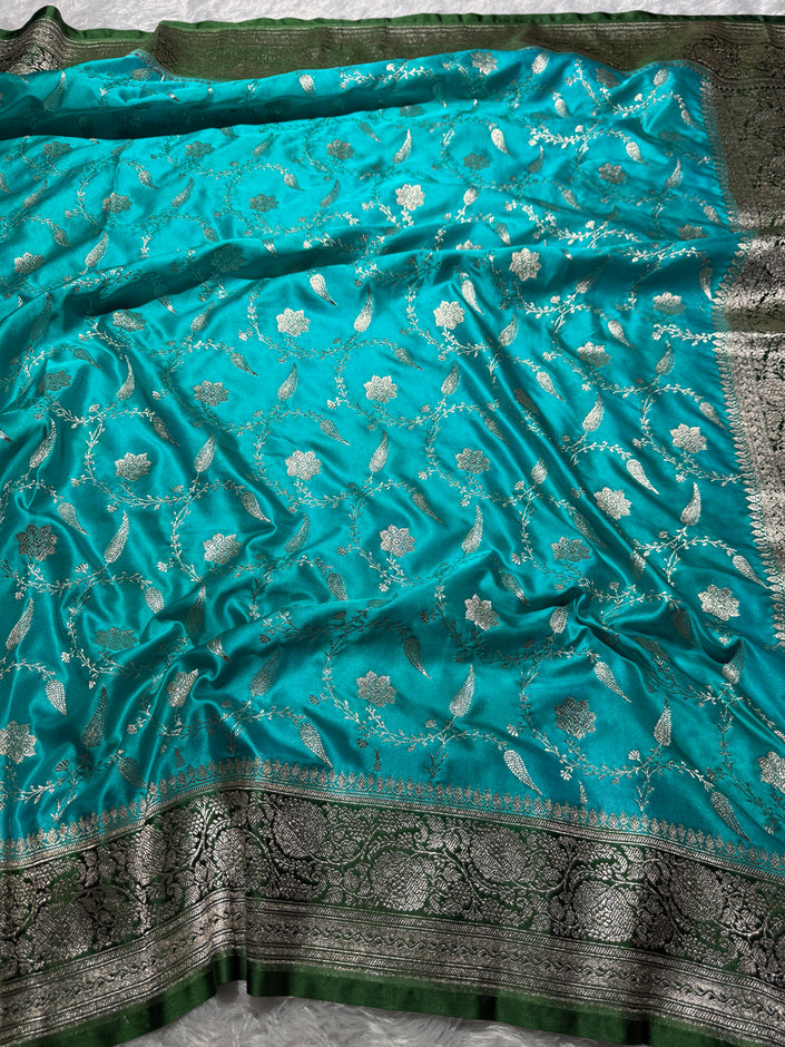 Banarasi Mashru Katan Silk Saree hn112