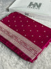 BANARASI MASHRU KATAN SILK SAREE HN542