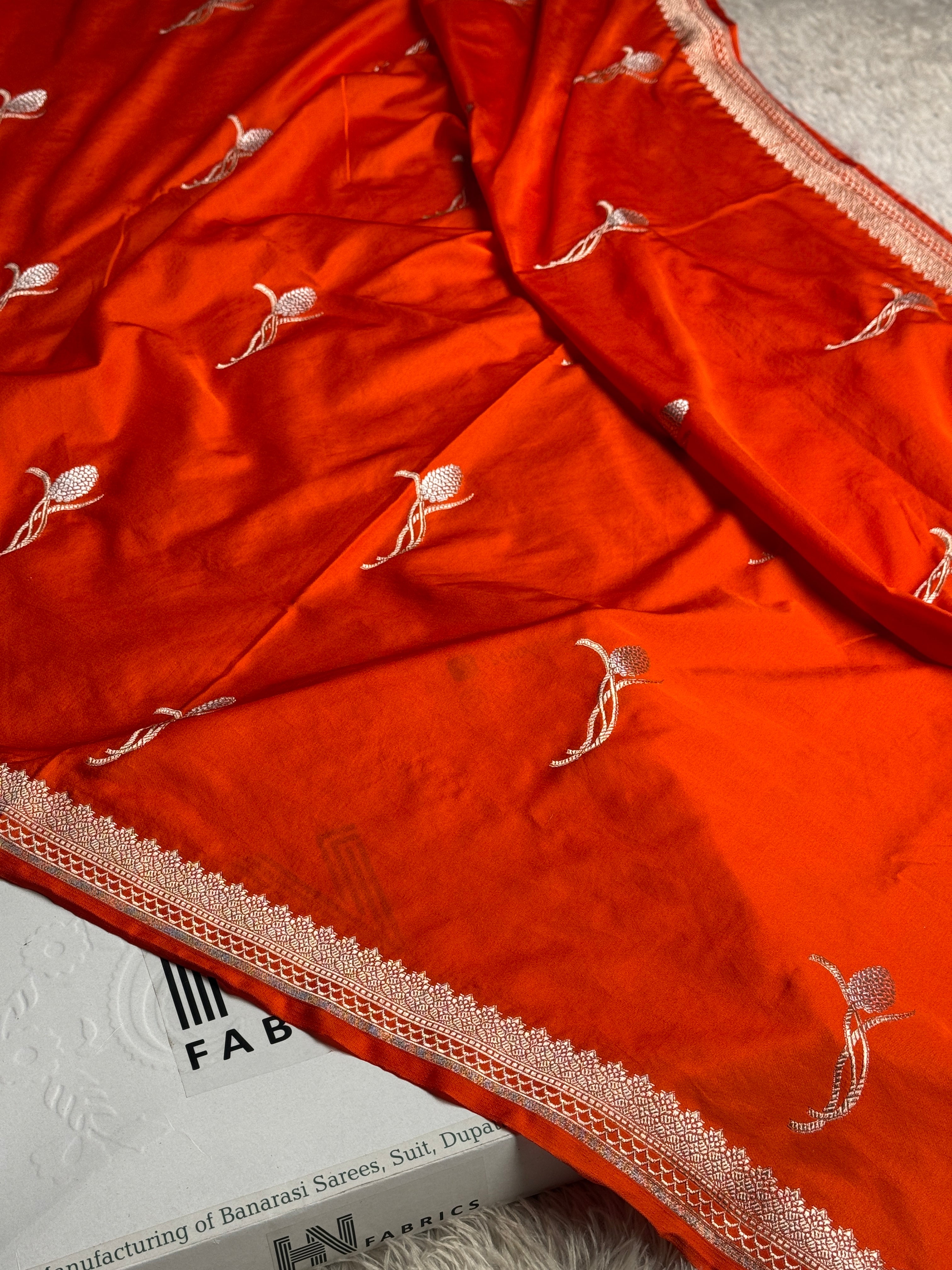 BANARASI MASHRU KATAN SILK SAREE HN710