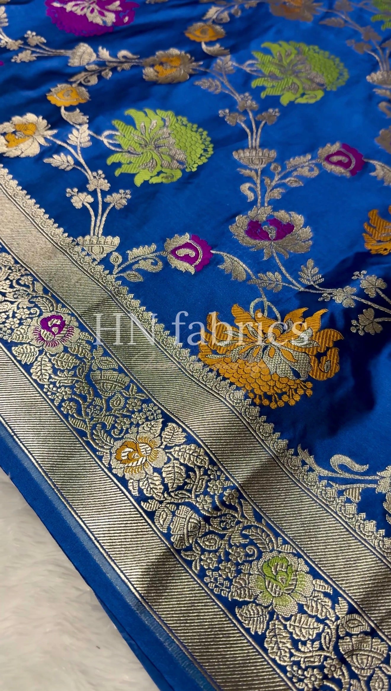 Banarasi Mashru Katan Silk Saree HN101