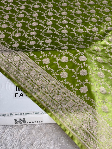 BANARASI MASHRU KATAN SILK SAREE MK066