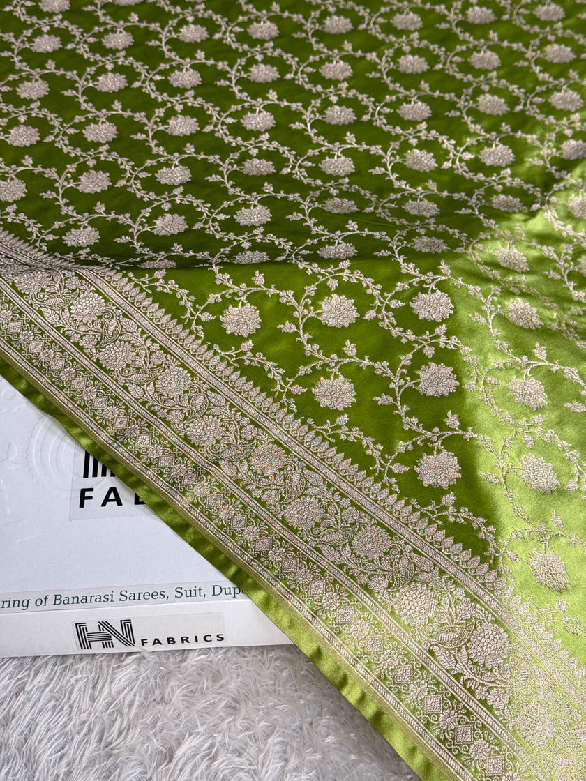 BANARASI MASHRU KATAN SILK SAREE MK066