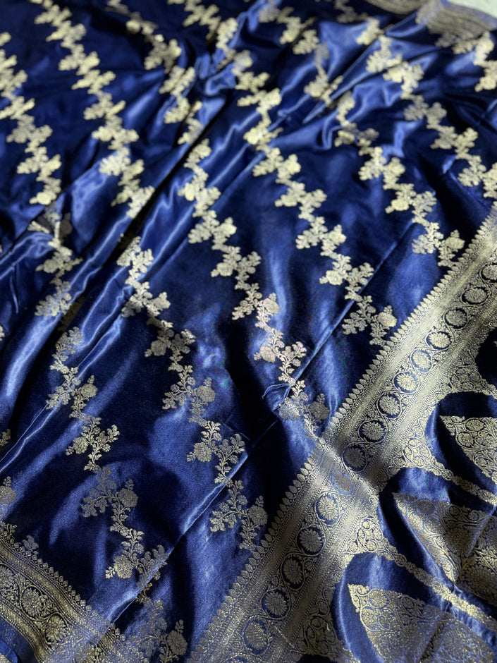 BANARASI MASHRU KATAN SILK SAREE HN144