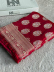 BANARASI MASHRU KATAN SILK SAREE MK036
