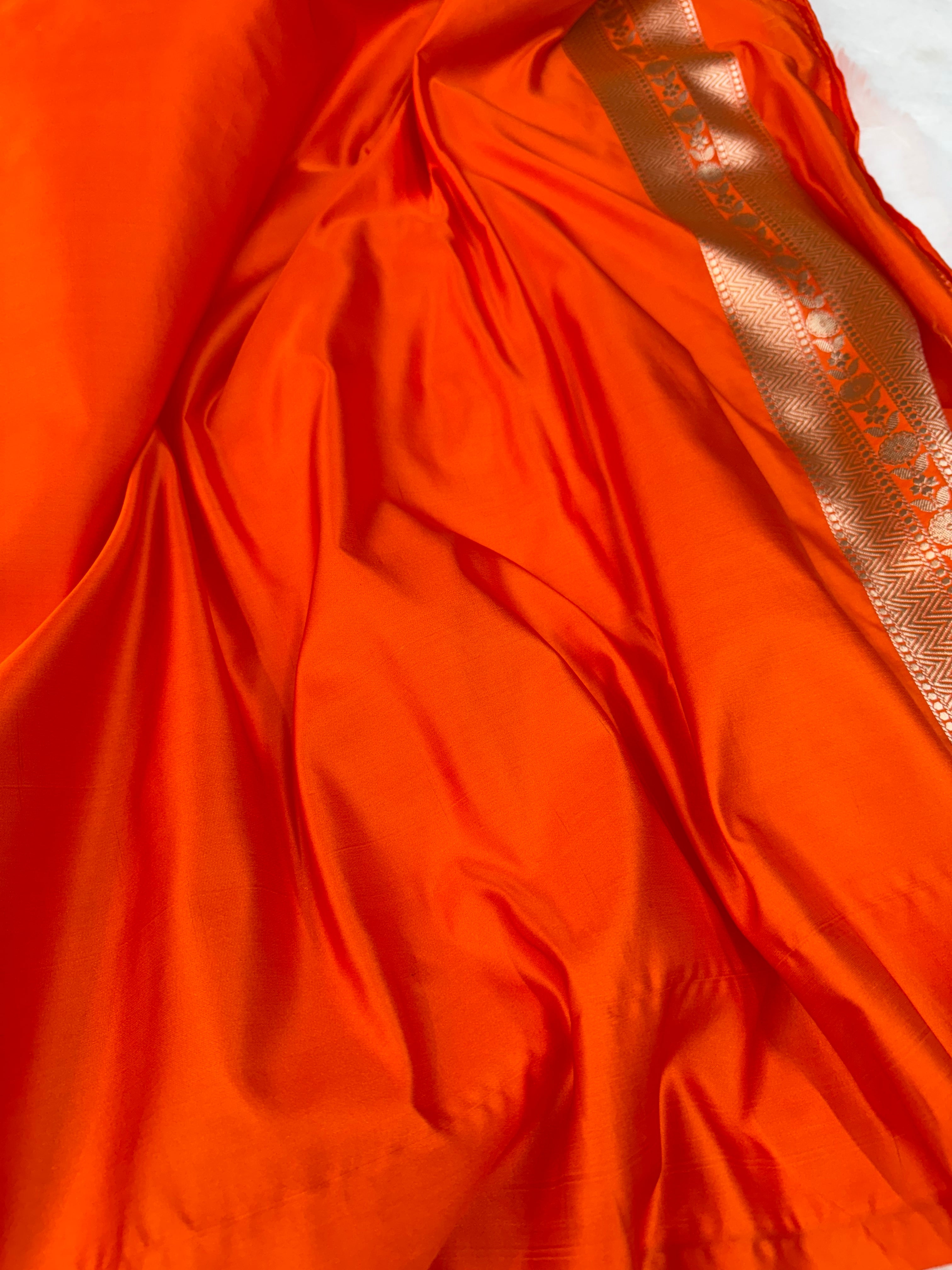 Banarasi Mashru Katan Silk Saree Menakari Work HN104